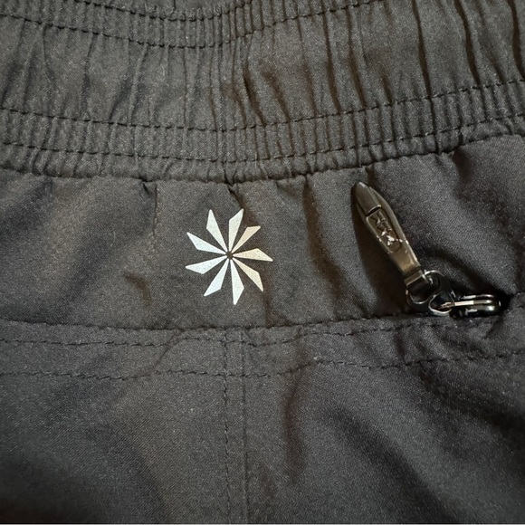 Athleta Black Workout Athletic Shorts Small Women’s Running - Picture 3 of 4